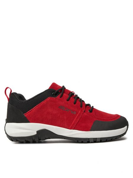 Kotníkové boty Alpina červené