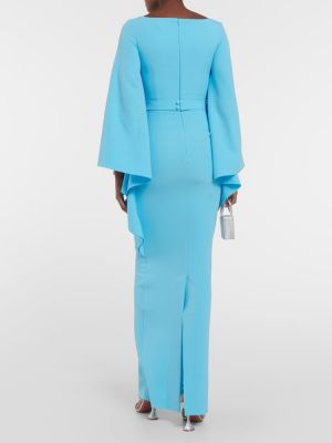 Dlouhé šaty Safiyaa modrá