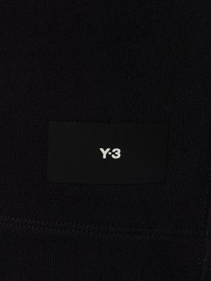 Памучни шорти Y-3 черно