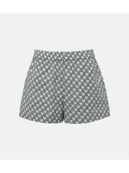 Bomull shorts Tory Burch blå