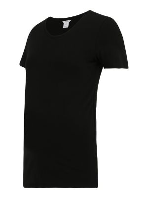 Тениска Lindex Maternity черно