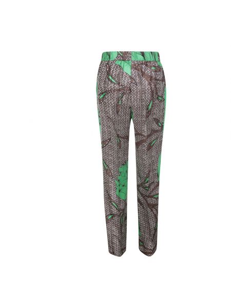 Spodnie slim fit Parosh zielone