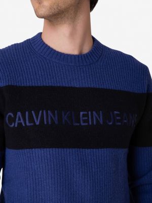 Pulover Calvin Klein albastru