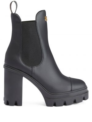 Plateau leder stiefelette Giuseppe Zanotti