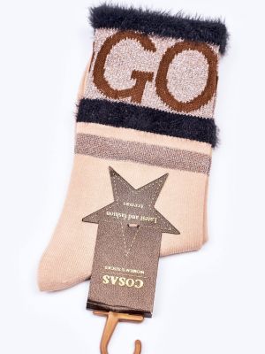 Bavlněné ponožky s kožíškem Kesi