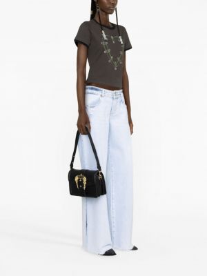 Schultertasche mit schnalle Versace Jeans Couture