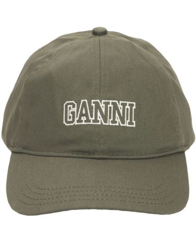 Хлопковая кепка Ganni