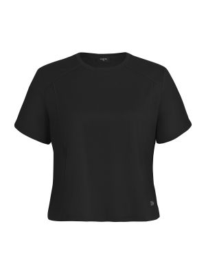 Sportinio stiliaus marškinėliai Yvette Sports juoda