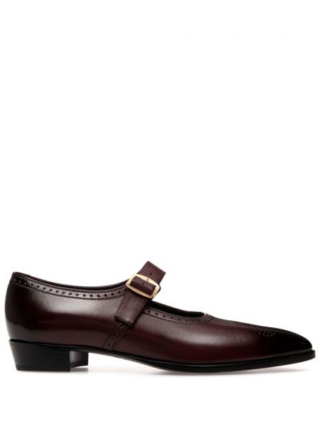 Nahka brogues Bally punainen