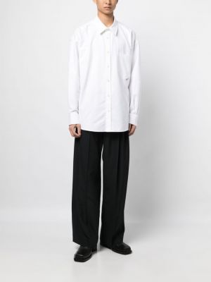 Bavlněná košile Alexander Wang bílá