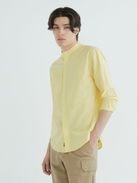 Camisa manga larga Dockers amarillo