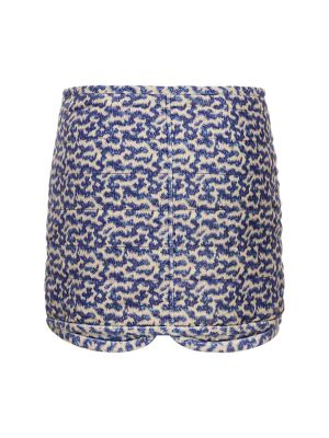 Falda de algodón Marant Etoile azul