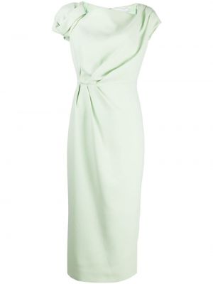Sukienka midi drapowana Rachel Gilbert zielona