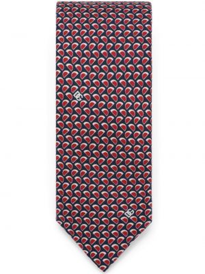 Hodvábna kravata s potlačou Dolce & Gabbana