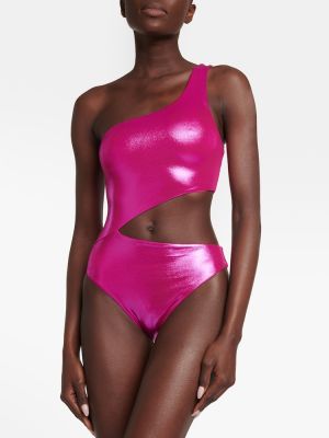 Aszimmetrikus fürdőruha Melissa Odabash rózsaszín