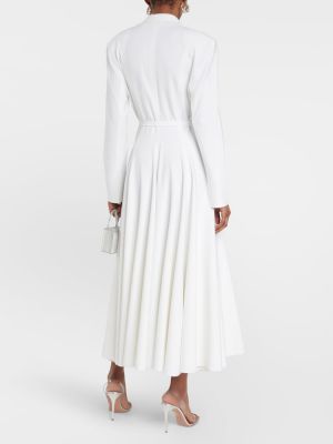 Μίντι φόρεμα Norma Kamali λευκό