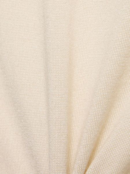 Suéter de seda de cachemir Zegna beige