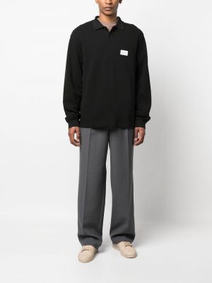 Polo krekls Calvin Klein Jeans melns
