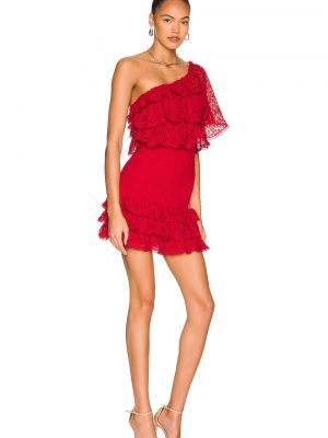 Кружевное платье мини Tularosa красное