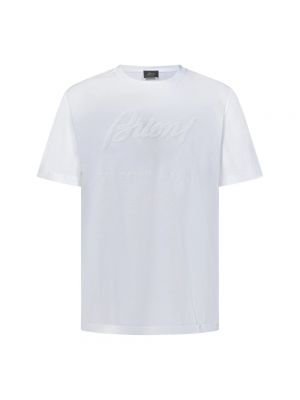 Biała koszulka Brioni