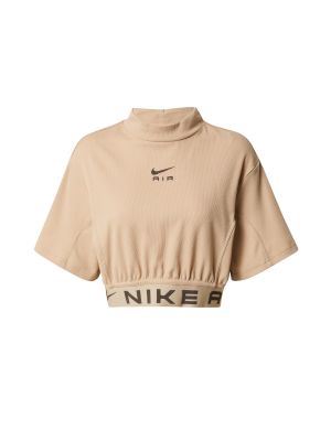Marškinėliai Nike Sportswear ruda
