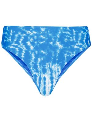 Bikini con estampado tie dye Tropic Of C azul