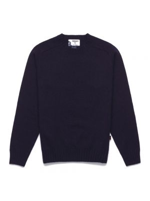 Dzianinowy sweter Sebago niebieski