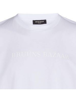 Tricou Bruuns Bazaar alb
