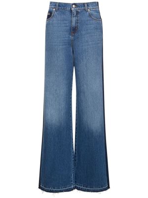 High waist jeans ausgestellt Alexander Mcqueen
