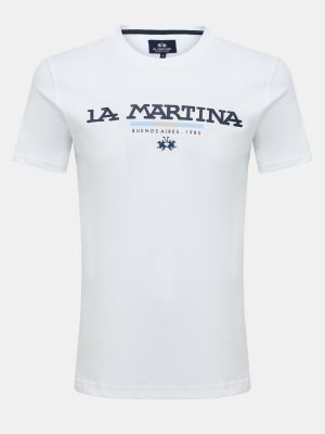 Футболка La Martina белая