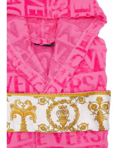 Памучен халат Versace