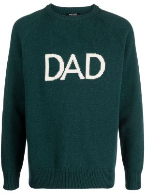 Sweter wełniany Ron Dorff zielony