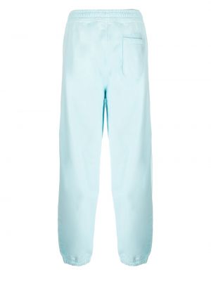 Pantalon de joggings brodé Stüssy bleu