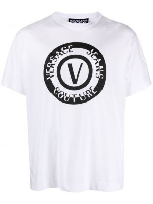 T-shirt con stampa Versace Jeans Couture