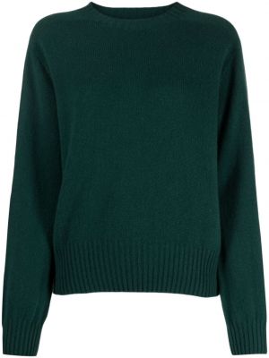 Sweter z okrągłym dekoltem Ymc zielony