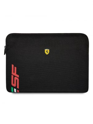 Чехол для ноутбука 14 дюймов из искусственной кожи с логотипом Sf Ferrari черный