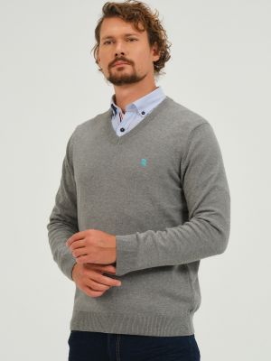 Пуловер Giorgio Di Mare черно