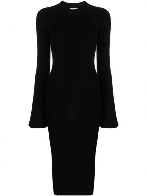 Dzianinowa sukienka The Garment czarna