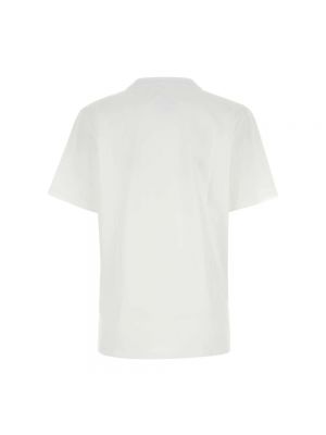 Koszulka bawełniana Mcm biała