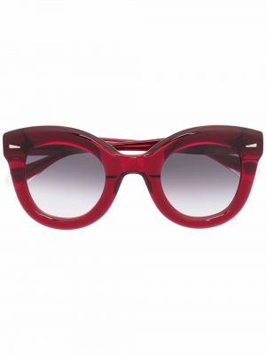 Gafas de sol con efecto degradado Gigi Studios rojo