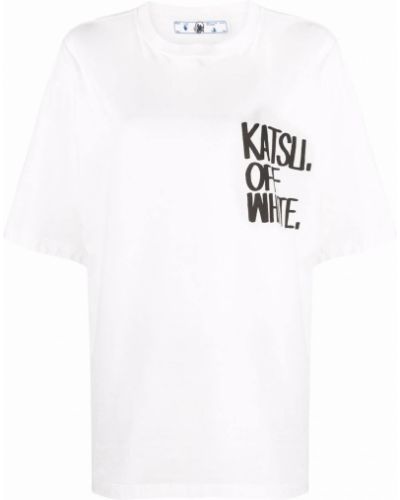 Camiseta oversized Off-white blanco