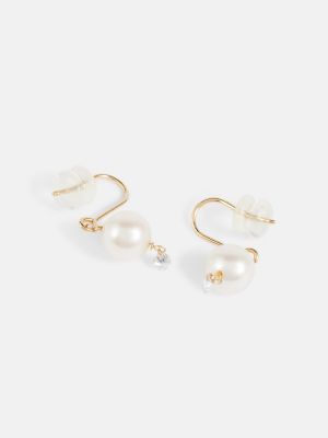 Boucles d'oreilles avec perles à boucle Persée