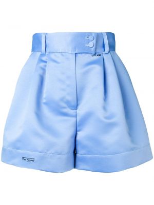 Pantalones cortos de cintura alta Styland azul