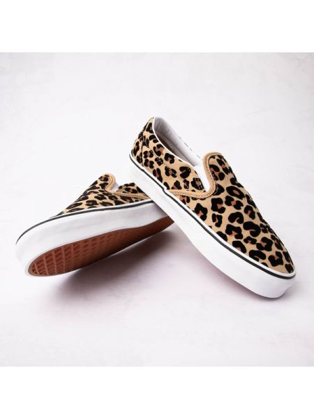 Леопардовые туфли Vans