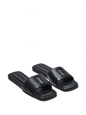 Sandales en cuir Marc Jacobs noir