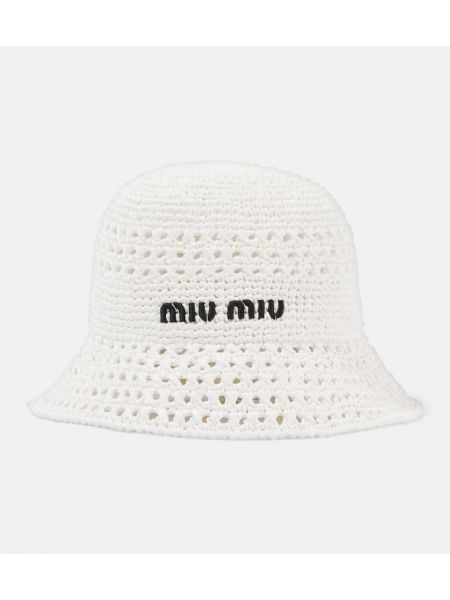 Hinkhatt Miu Miu vit