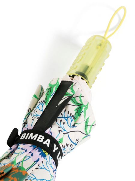 Geblümt regenschirm mit print Bimba Y Lola gelb