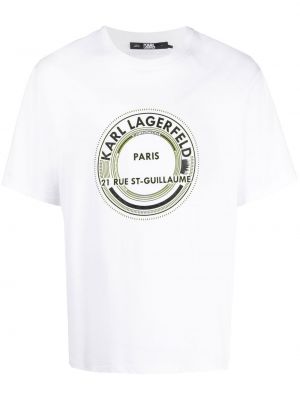 T-shirt Karl Lagerfeld vit