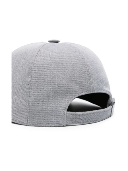 Gorra de algodón Dior gris