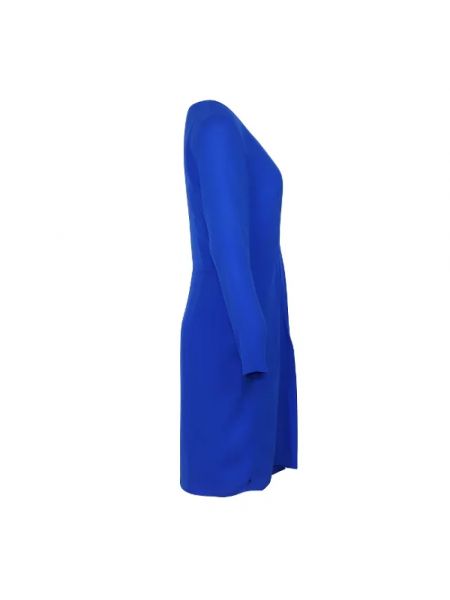 Vestido de seda Theory azul